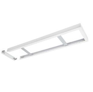 Ledvance 4058075108820 LED-Panel Montagekit, Aufputz-Montage-Set für Panel 1200 mm, weiß