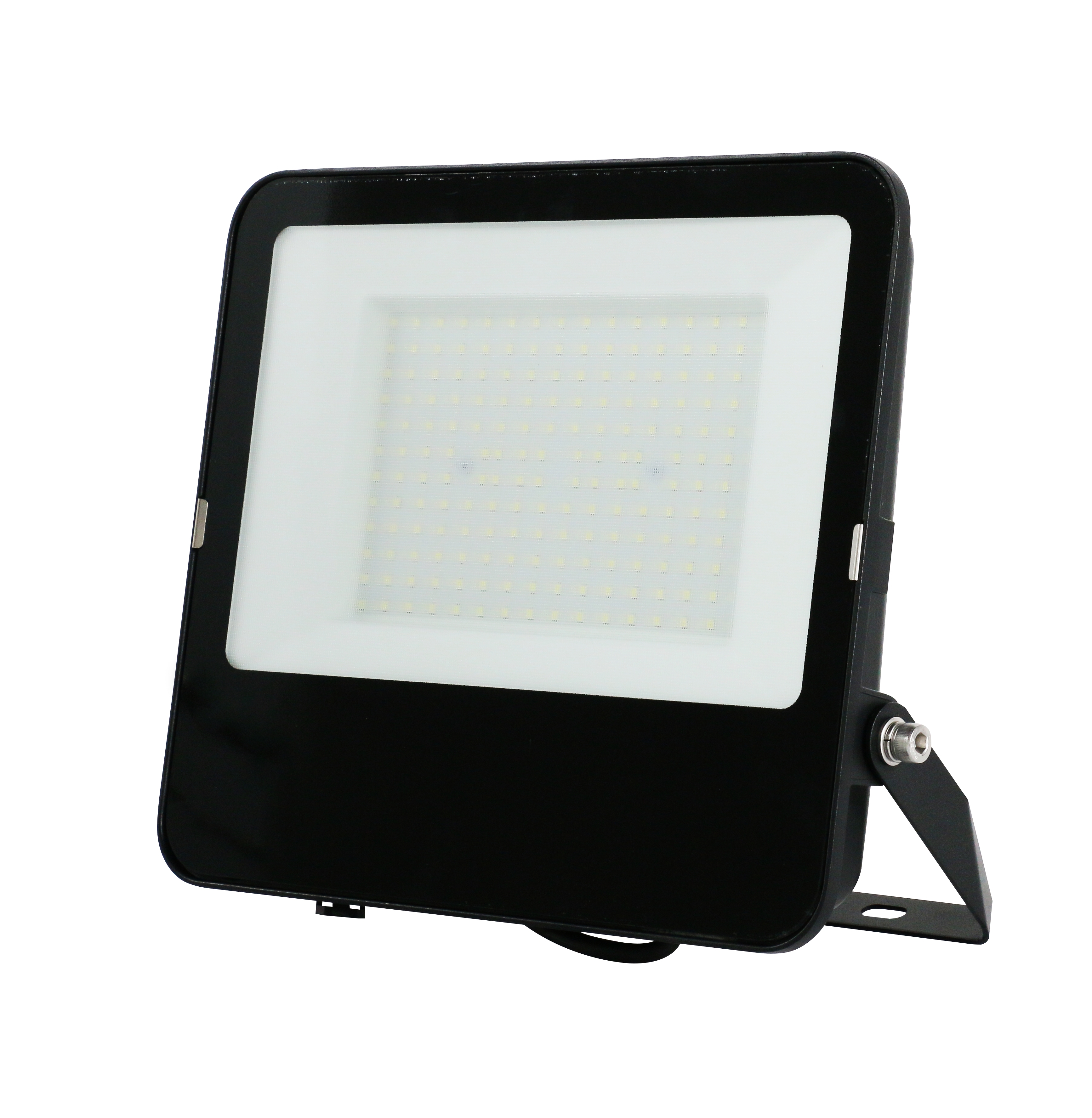 Heitronic VO-501419 LED Flutlichtstrahler DERBY 2.0, 150 W, 4000 K, neutralweiss mit 1,4 m Anschlusskabel und freie Enden