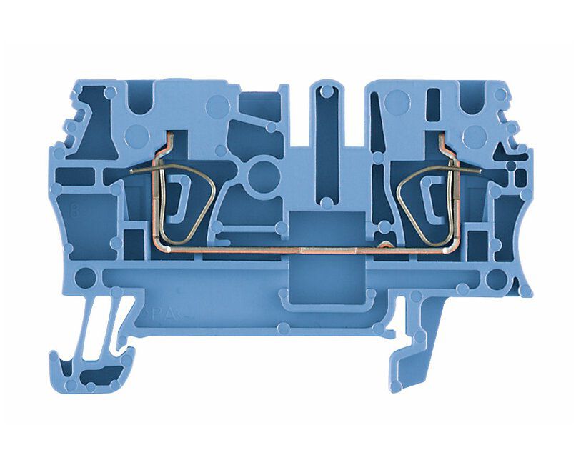 Weidmüller ZDU 2.5 BL Durchgangs-Reihenklemme 2.5 mm², Z-Reihe