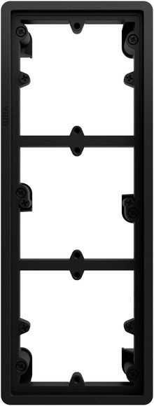 Gira 377000 Geräteträger 3-fach für Unterputz-Einbaudosen für den flachen Einbau, System 70