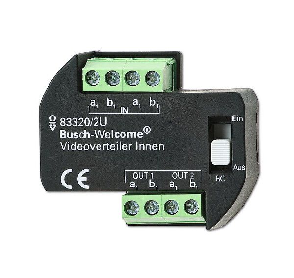 Busch-Jaeger 83320/2U Video-verteiler für Innenstationen Unterputz