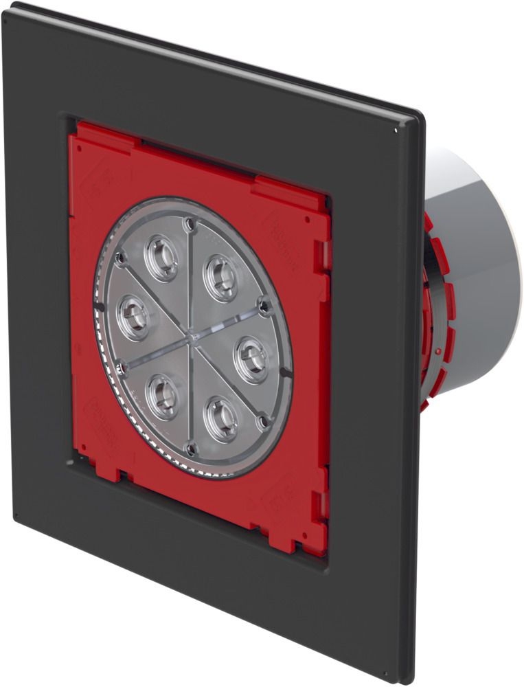 Hauff 2102070018 Einfach-Dichtpackung mit Anspachtelflansch zum Einbetonieren HSI150 1x1 K AF/100