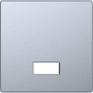 Merten MEG3350-6036 Wippe mit rechteckigem Symbolfenster, System Design, Edelstahl