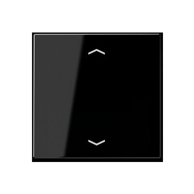 Jung A101PSW KNX Taster-Wippe mit Pfeilsymbolen schwarz glänzend für die Serie A