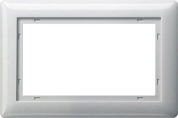 Gira 100103 Abdeckrahmen 1,5-fach , Standard 55, reinweiß glänzend