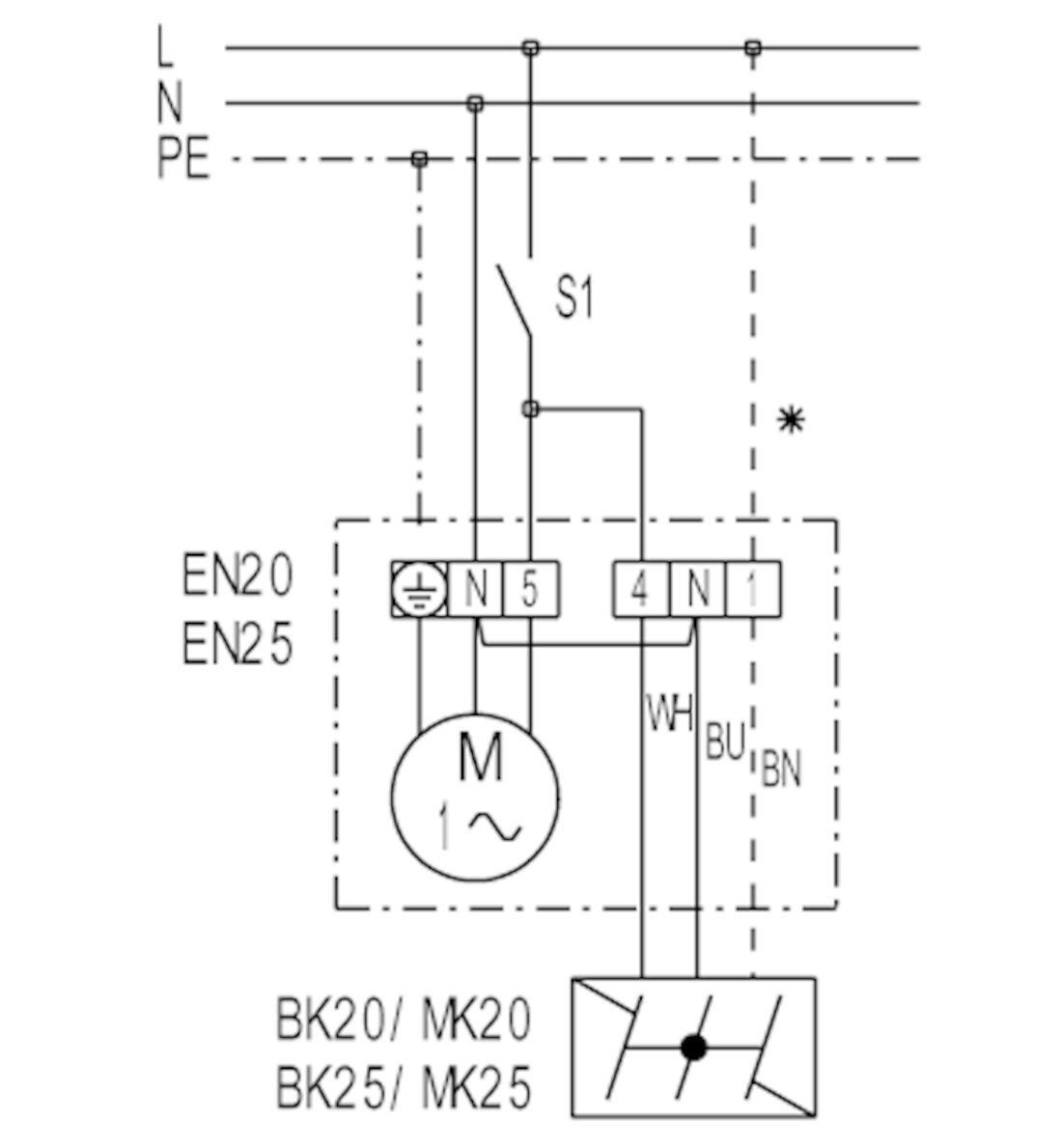 Maico EN 31 Wandeinbaulüfter, Ø310mm
