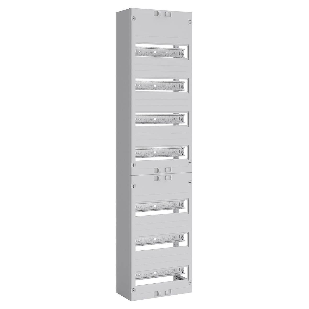 ABN VR17 Verteilerfeld 1V, 7x Gerätetragschiene 1V7, 84TE, BxH 250x1050 mm