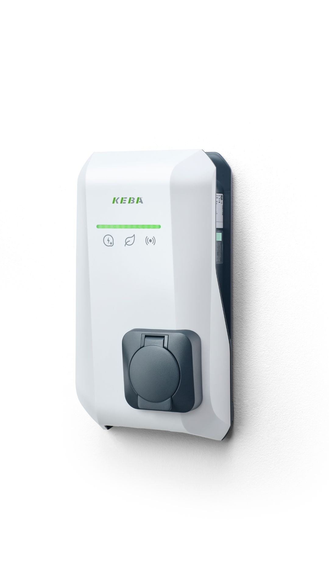 Keba 140224 KeContact P40 Socket, 11kW, 3 Phasig, eichrechtskonform, weiß