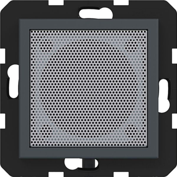 Hager WAN6211AT Lautsprecher für Radio Touch Unterputz, A.x/C.x, anthrazit matt