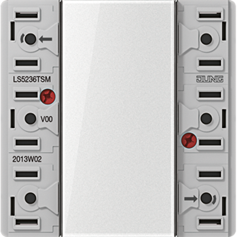 Jung LS5236TSM Tastsensor-Modul 24 V AC/DC, 20 mA, 3-kanalig, 6 Schaltpunkte, Serie LS