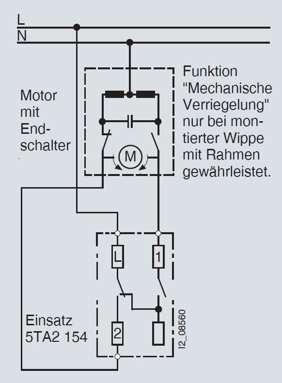 Siemens 5TA2154 Jalousie-Schalter