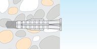 TOX Dübel Trika 5/31 KT Universaldübel 5x 31mm, VPE 100 Stück