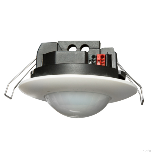 B.E.G. 93510 PD2N-KNXs-ST-DE KNX-Präsenzmelder 360°, Ø 83 x 55 mm, weiß matt
