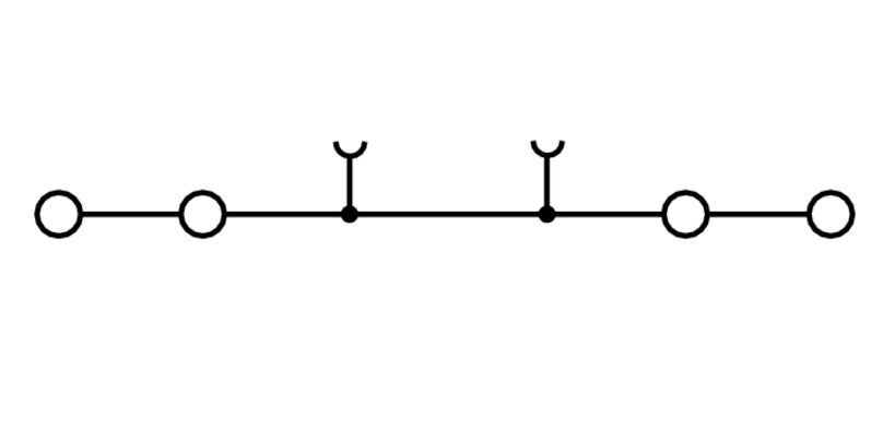 Weidmüller ZDU 1.5/4 AN Durchgangs-Reihenklemme 1,5mm², Z-Reihe