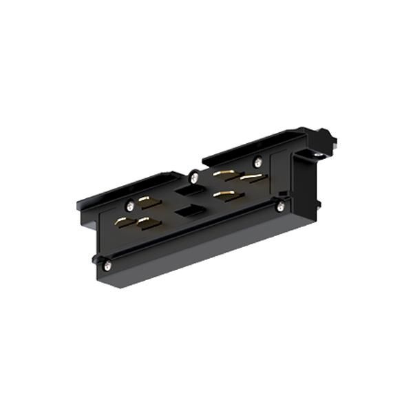 Brumberg 87114080 Elektrischer Verbinder zu 3-Phasen-Stromschiene ONETRACK DALI/schaltbar, 87161-87163, schwarz