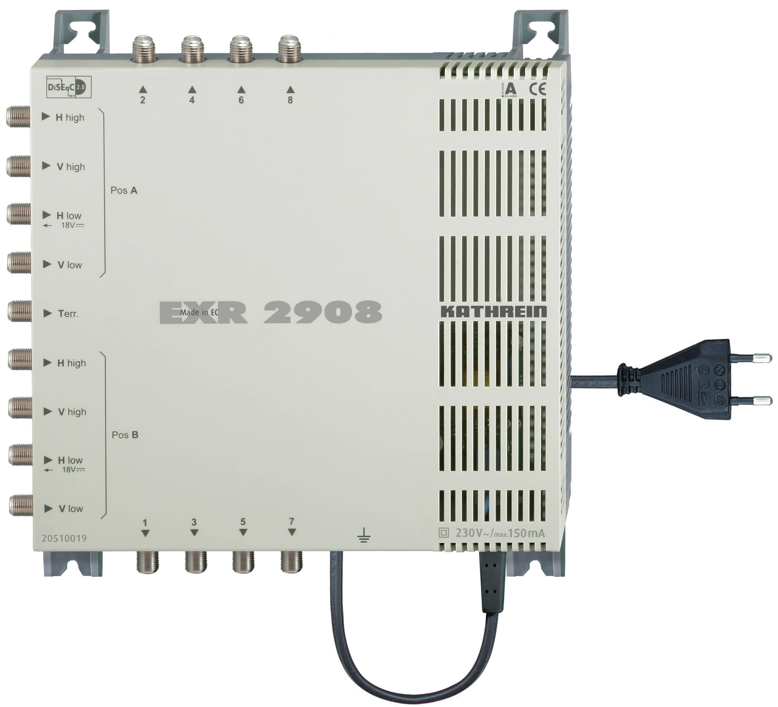 Kathrein EXR 2908 Multischalter 9 auf 8, kaskadierbar
