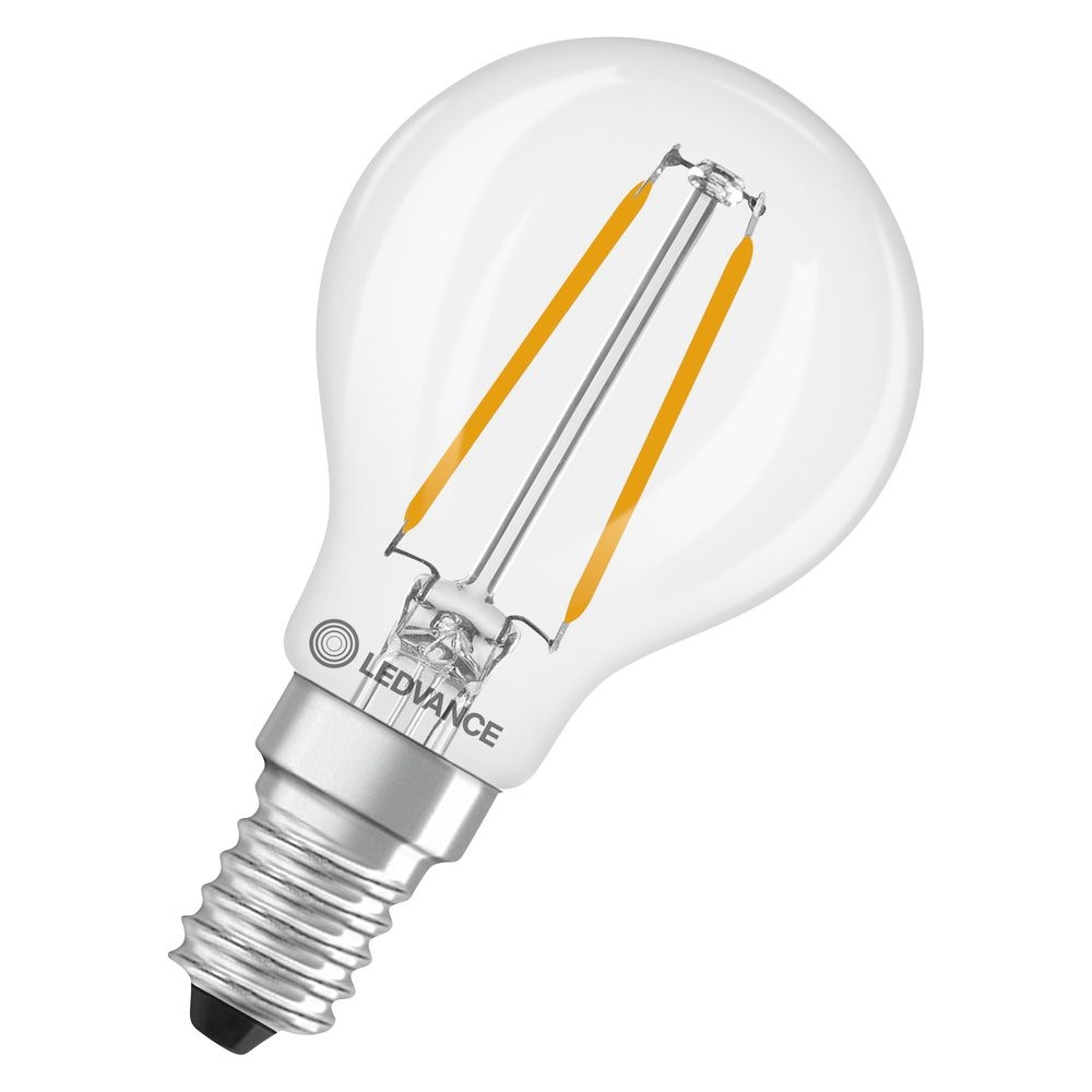 Ledvance 4099854468117 LED CLASSIC P, 300 °, 1,8 W, 827, 250 lm, E14, nicht dimmbar