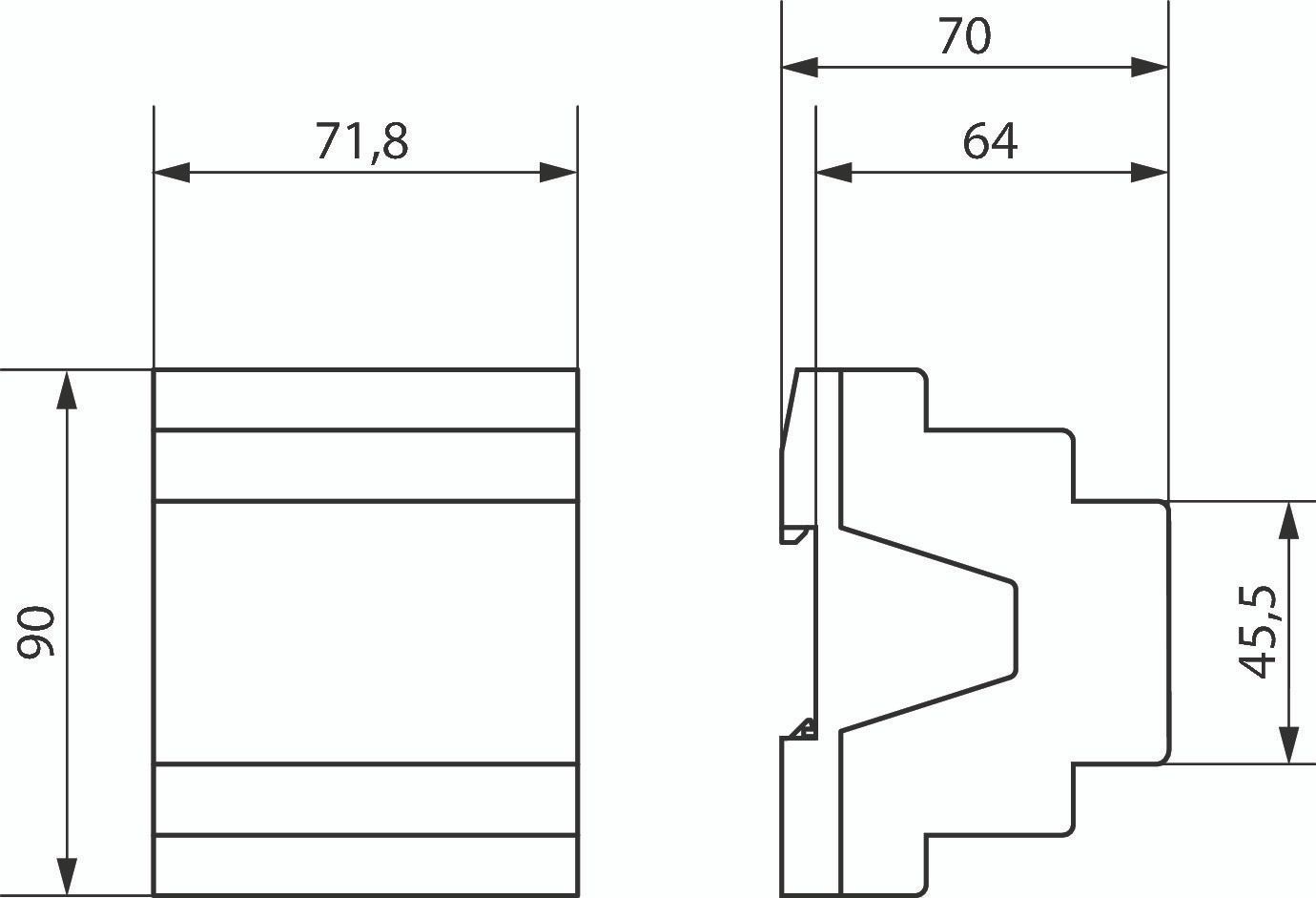 Theben 4940300 DM 4 DALI KNX 4-fach DALI-Aktor als Schnittstelle DALI und KNX,