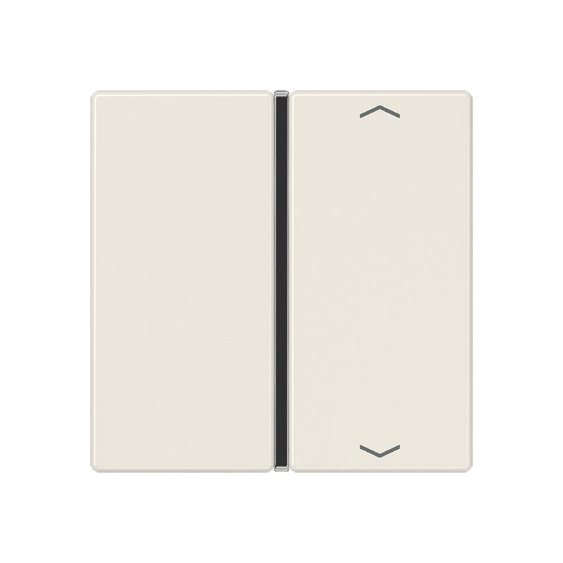 Jung A401TSAP Taste 1-fach, mit Pfeilsymbolen, F40, Serie AS, weiß