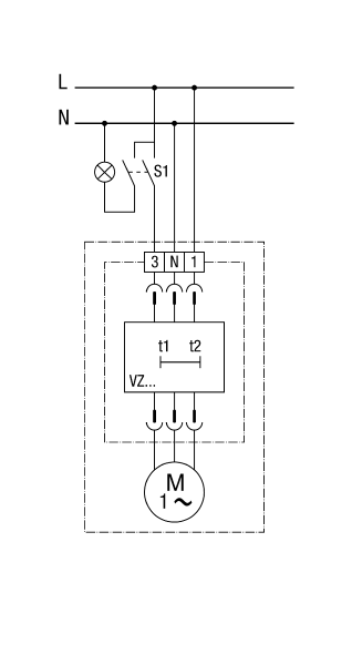 Maico ER 100 VZC-2 Ventilatoreinsatz, 101 m³/h, mit einstellbarem Verzögerungszeitschalter