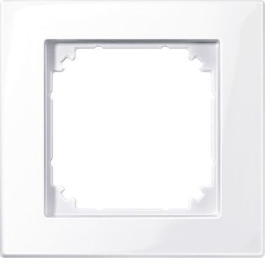 Merten 515125 Rahmen 1-fach, M-PLAN, aktivweiß glänzend