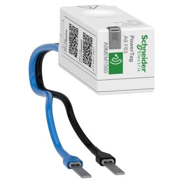 Schneider Electric A9MEM1560 Energiezähler, PowerTag Flex 63A 1P+N, Funk, Position oben und unten, Genauigkeitsklasse 1