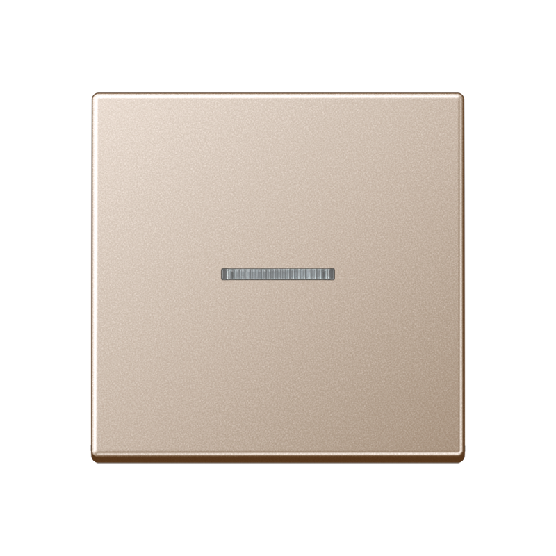 Jung A590KO5CH Wippe mit Lichtleiter, Duroplast lackiert, Serie A, champagner