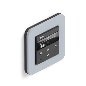 Gira 536628 S3000 Jalousie- und Schaltuhr Display, System 55, anthrazit