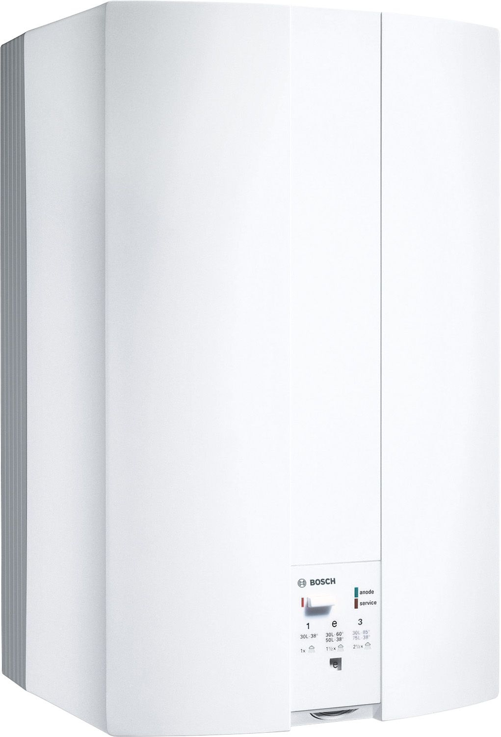 Bosch 7736504776 Wandspeicher TR5500T 30 EB, 3 kW, 30 L, Ein-/Zweikreis,  655x410x394 mm