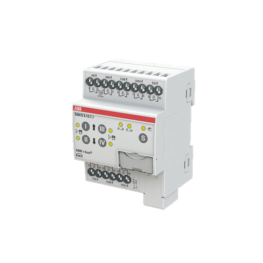 ABB SAH/S8.10.7.1 Schalt-/Jalousieaktor, 8-fach, 10 A, REG