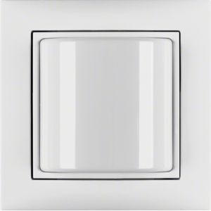 Berker 52038989 Lichtsignal mit Rahmen, S.1, polarweiß glänzend