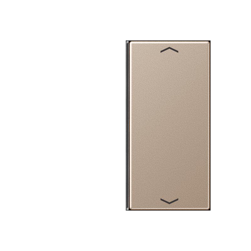 Jung A402TSAPCH Taste 2-fach, mit Pfeilsymbolen, F40, Serie A, champagner