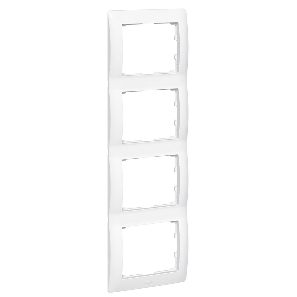 Legrand 771008 Abdeckrahmen 4-fach vertikal