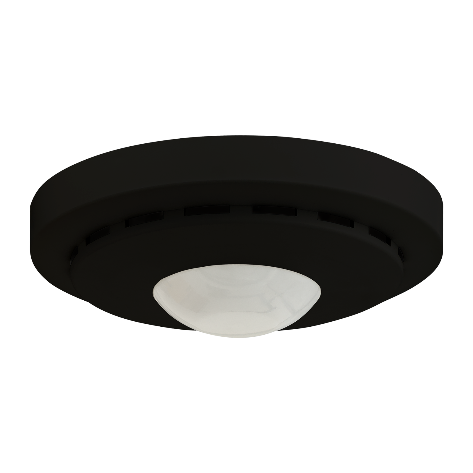 MDT SCN-KP360K306.03 KNX Kombi-Präsenzmelder 360° mit Raumklima-Sensoren, Schwarz matt
