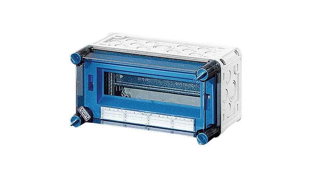 Hensel Mi 1115 Automatengehäuse IP 65, 12 TE, ohne Klemme