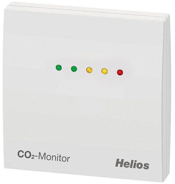 Helios 40108 CO2-Monitor zur Unterputzmontage zur Überwachung der Luftqualität