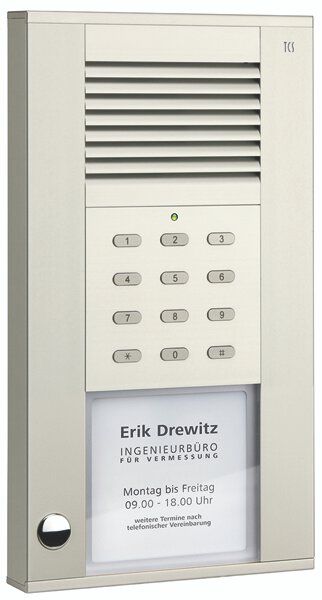 TCS Sprechanlage mit Tastenfeld kaufen | elektroland24
