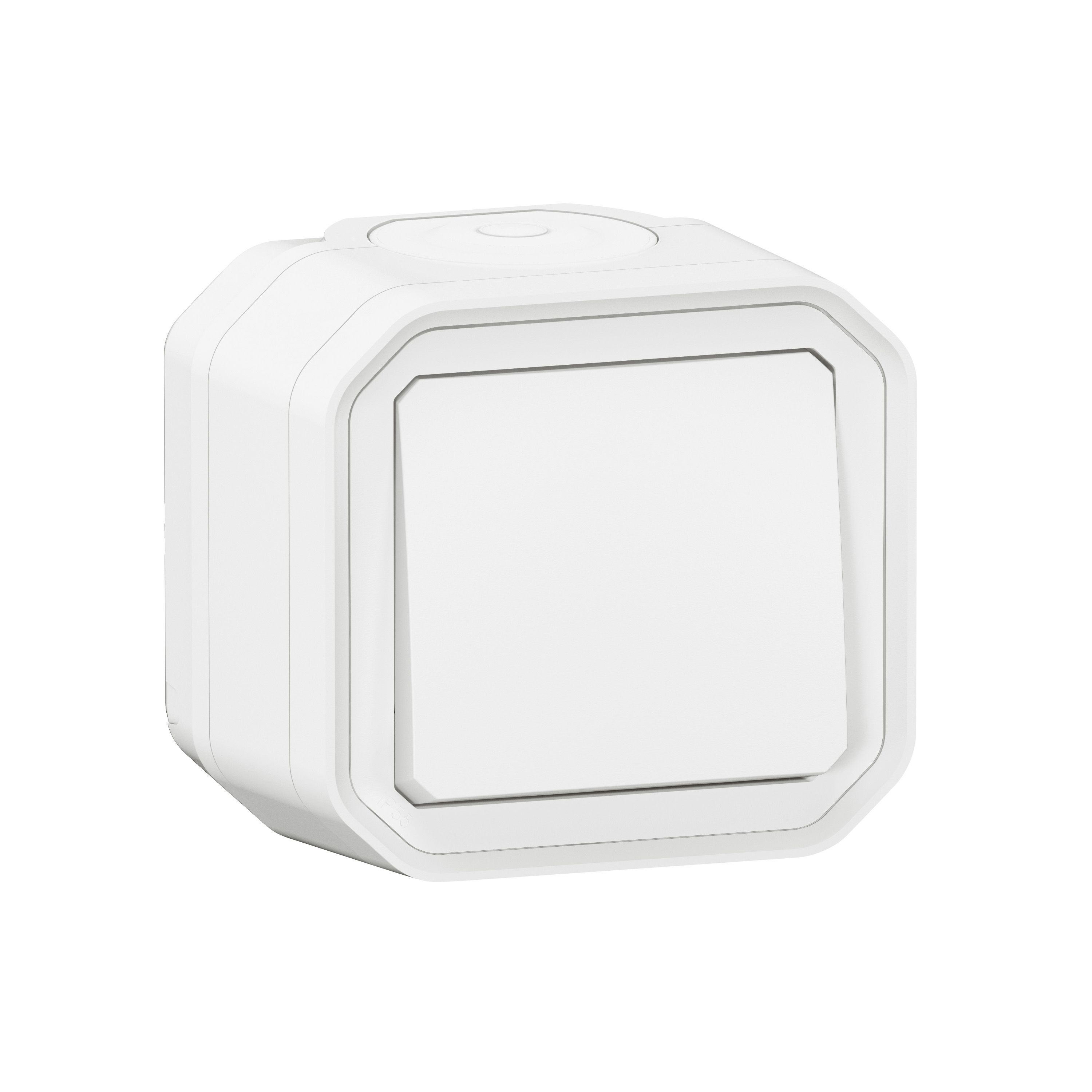 Legrand 069751L Plexo New Feuchtraum-Aufputz Wechselschalter 10 AX, ultraweiß