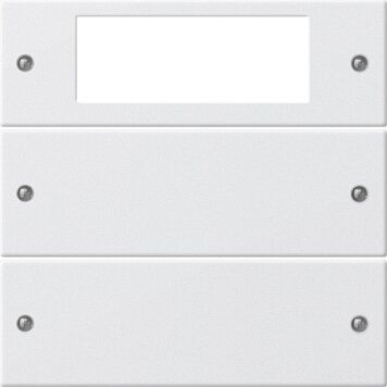 Gira 219203 Wippenset 2-fach Plus, System 55, reinweiß glänzend(lackiert)