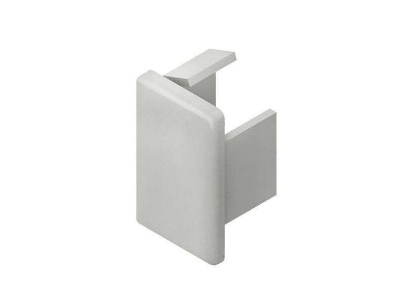 Kleinhuis E2030.3 Endstück für Kabelkanal 20x30mm, reinweiß