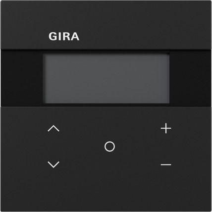 Gira 200674 Raumklimasensor HLK Standard KNX, System 70, schwarz matt (lackiert)