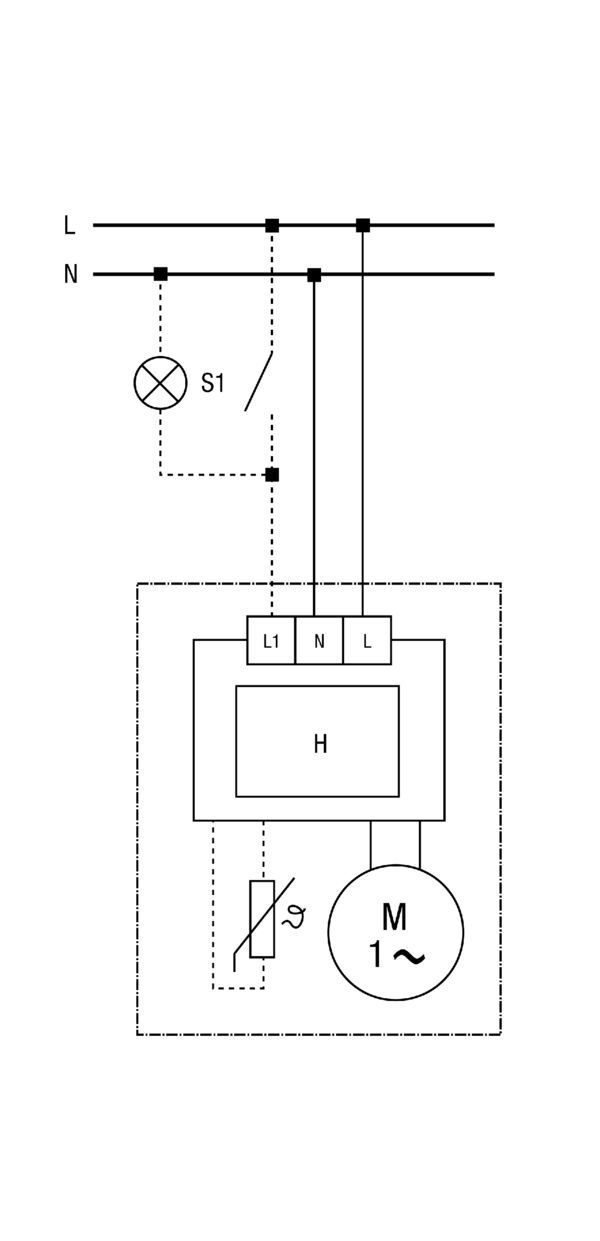 Maico ECA 100 ipro KH  Lüfter mit Feuchtesteuerung + Innenverschluss Ø100mm