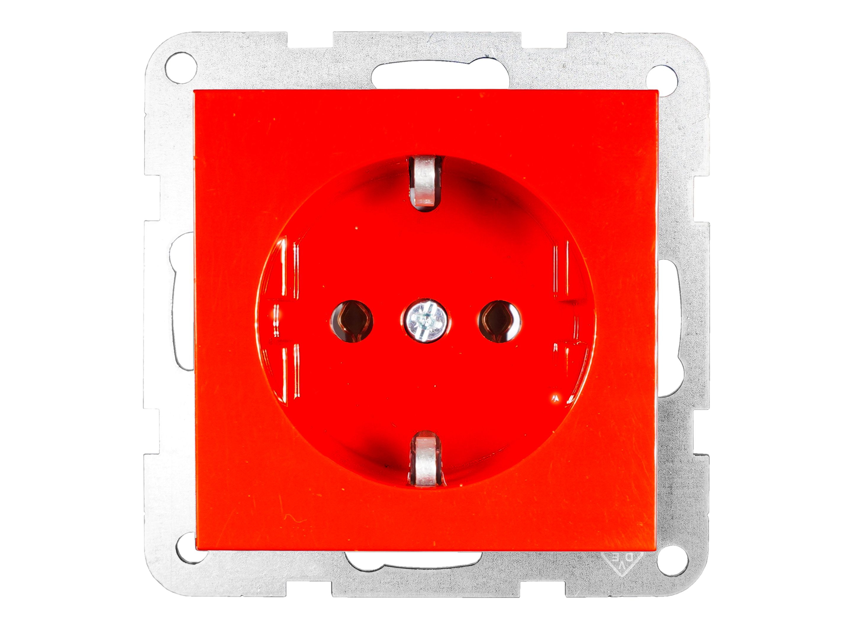 HHG Panasonic WDTT03022RD-EU1 Plus 55 Schutzkontakt-Steckdose, rot