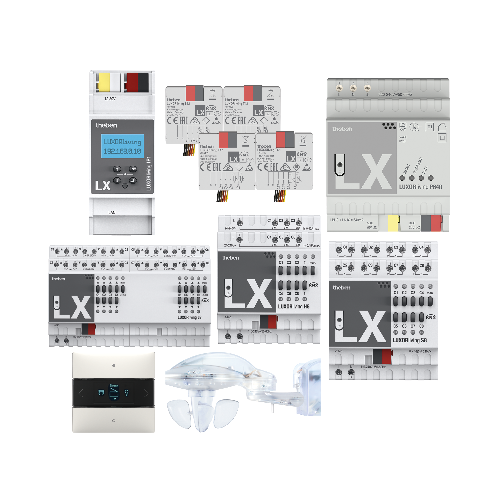 Theben LUXORliving Starter-Set XL "Climate"