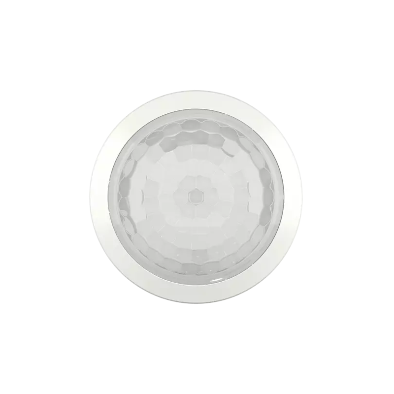 Theben 1030202 PIRA T6 Mini Bewegungsmelder (PIR) für den Deckeneinbau im Innenbereich, 1 Kanal Licht, Erfassungsbereich rund 360°, Durchmesser 6 m, permanente Lichtmessung, 200 W LED