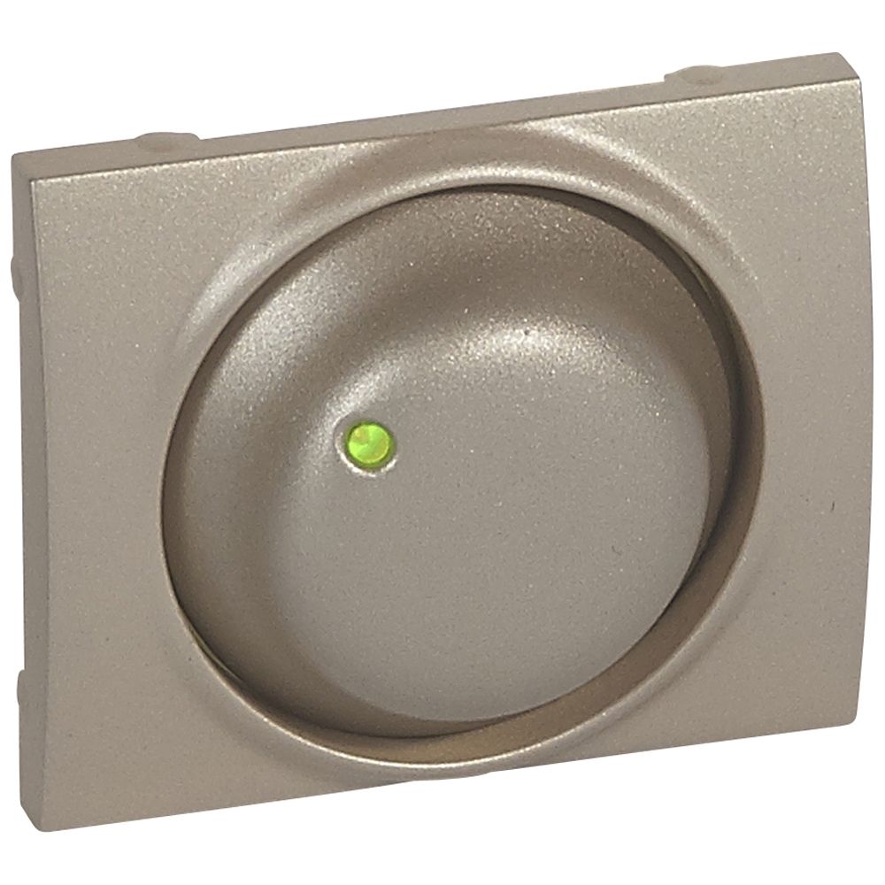 Legrand 771169 Abdeckung für Drehdimmer beleuchtbar, titanium