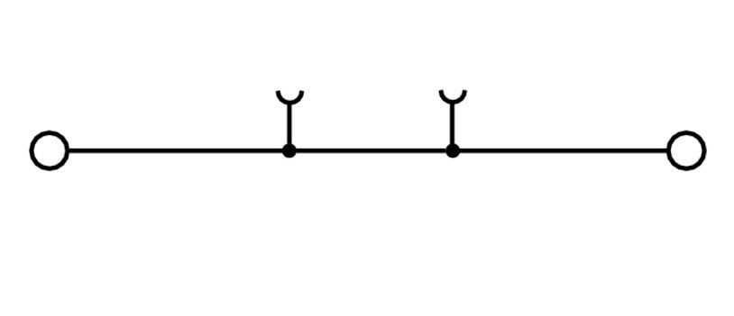 Weidmüller ZDU 1.5 Durchgangs-Reihenklemme 1,5mm², Z-Reihe
