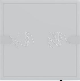 Gira 5051028 Tastsensor 4.95, 24 V 1-fach, anthrazit