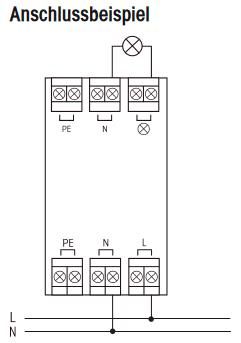 Eltako FUD71L/1200W-230V Funkaktor Universal-Dimmschalter