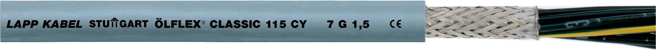 Lapp 1136004/100 Steuerleitung ÖLFLEX® CLASSIC 115 CY 4G0,5 100 M